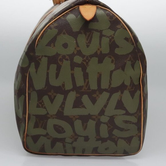 LOUIS VUITTON Monogram graffiti Keepall 50 Boston Bag - Picture 4 of 16